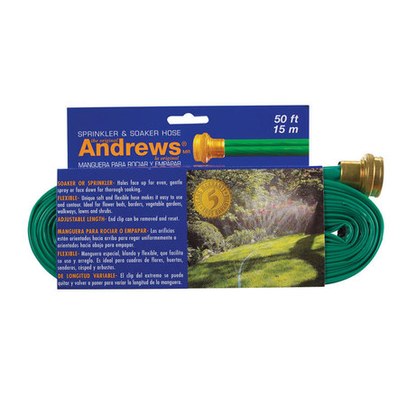 AM ANDREWS Hose Sprinkler 50' 10-12348